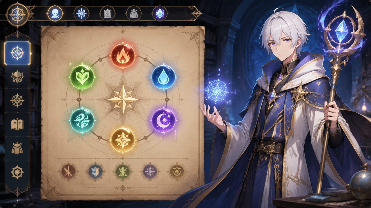 魔法师露娜 角色路线 展示图 8