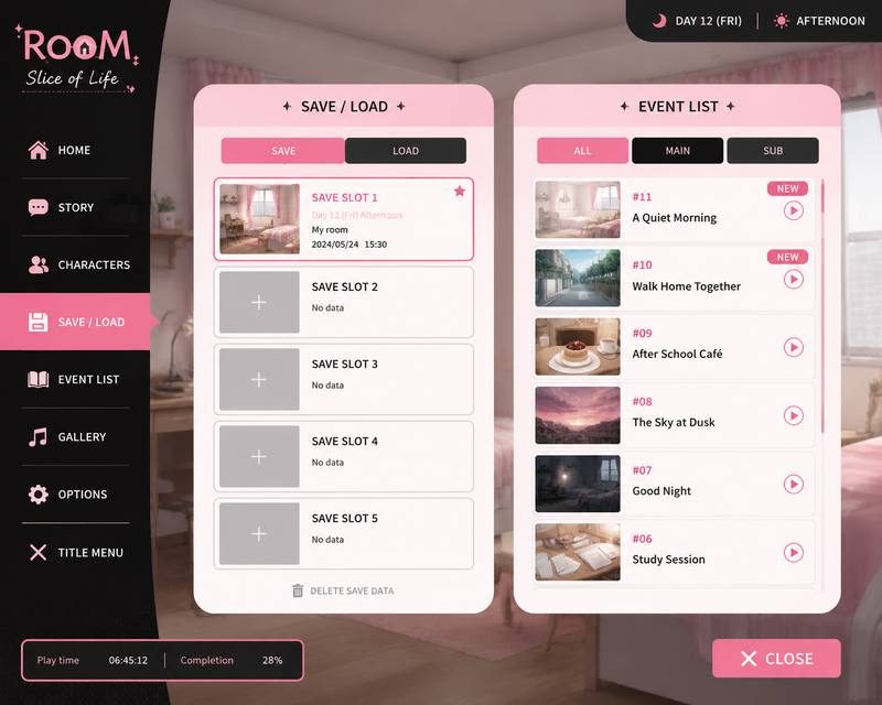 ROOM 角色路线 内容截图 3